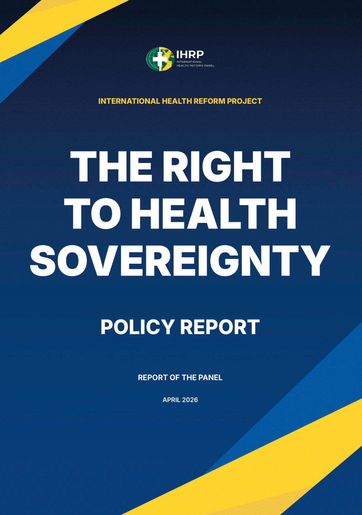 The Right to Health Sovereignty: Policy Report
